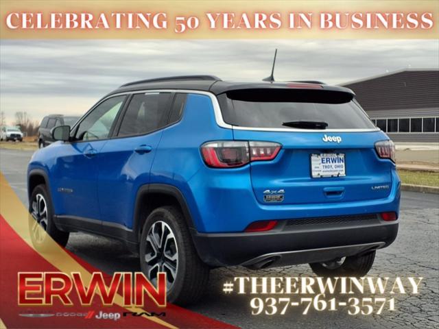 used 2023 Jeep Compass car, priced at $27,998