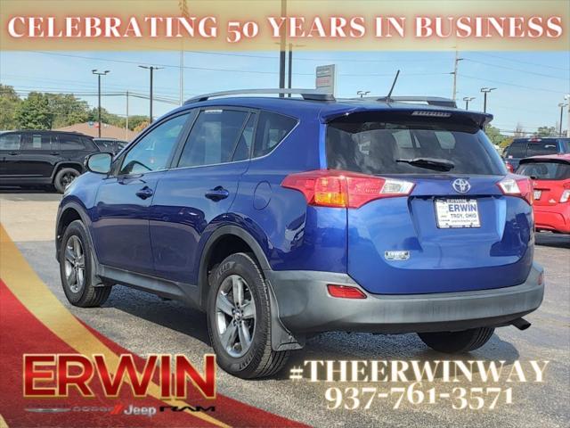 used 2015 Toyota RAV4 car, priced at $19,998