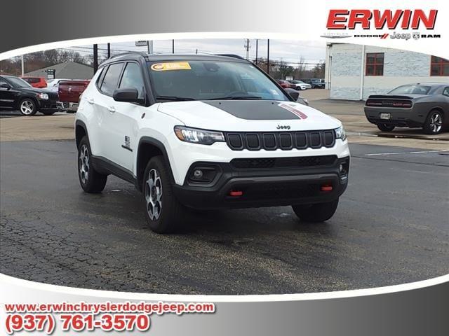 used 2022 Jeep Compass car, priced at $29,248