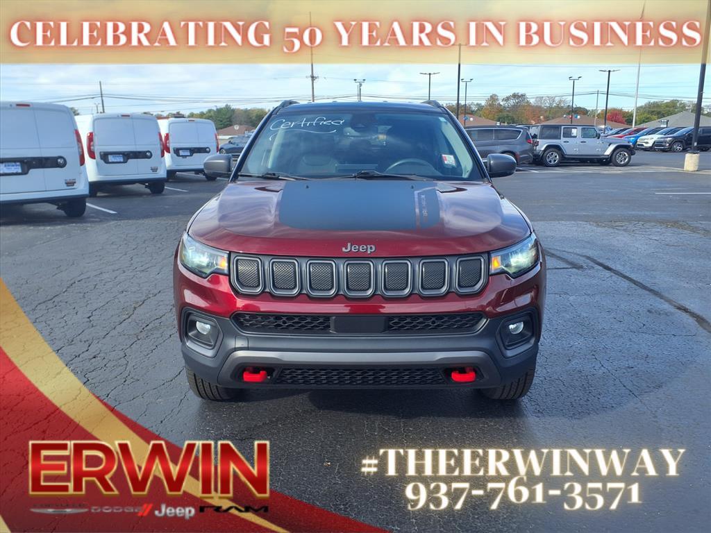used 2022 Jeep Compass car, priced at $24,998