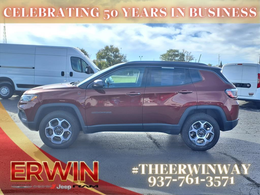 used 2022 Jeep Compass car, priced at $24,998