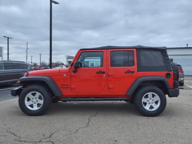used 2015 Jeep Wrangler Unlimited car, priced at $18,995