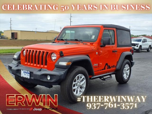 used 2018 Jeep Wrangler car, priced at $19,998