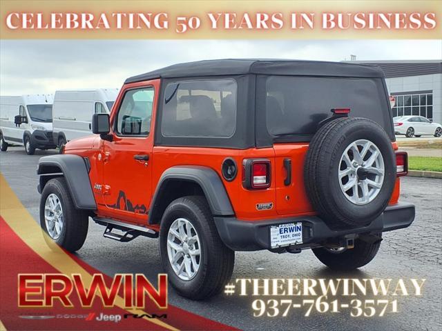 used 2018 Jeep Wrangler car, priced at $19,998