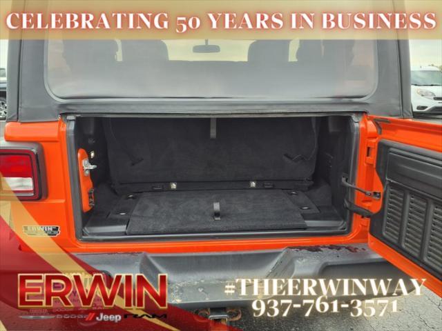 used 2018 Jeep Wrangler car, priced at $19,998