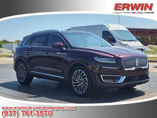 used 2019 Lincoln Nautilus car, priced at $21,998