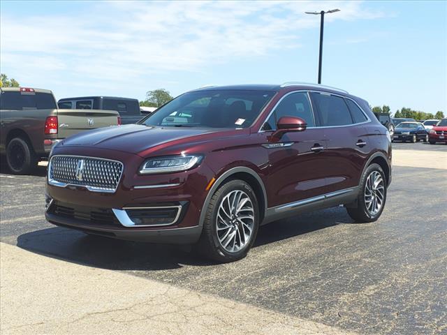 used 2019 Lincoln Nautilus car, priced at $21,998