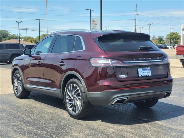 used 2019 Lincoln Nautilus car, priced at $21,998