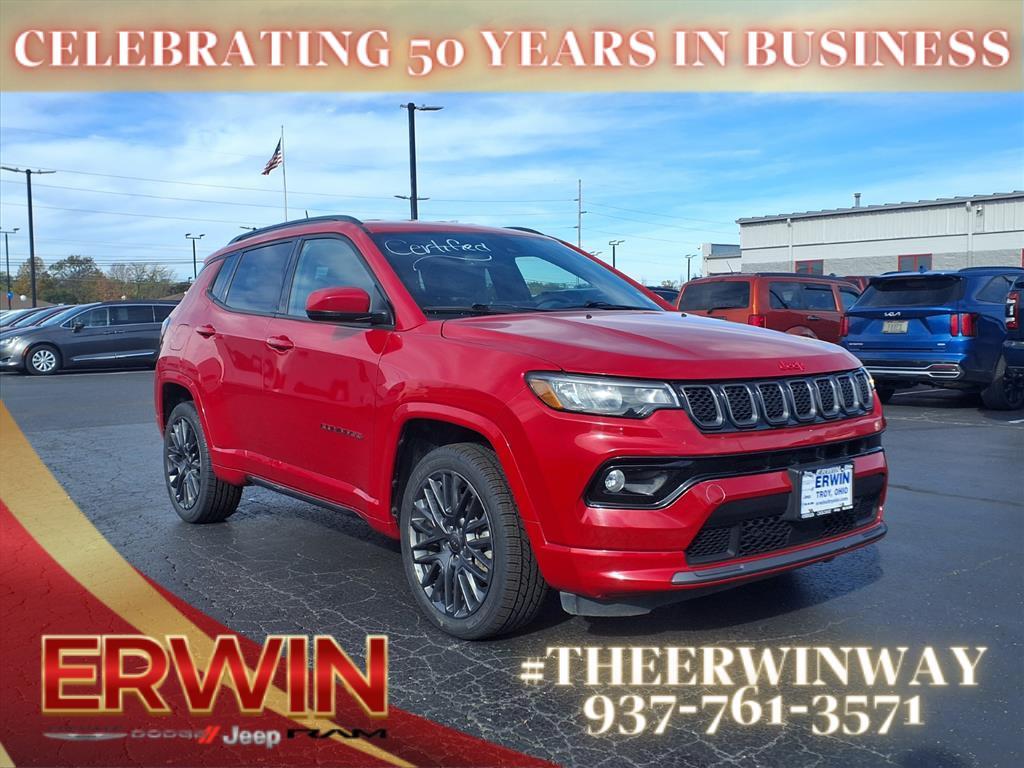 used 2023 Jeep Compass car, priced at $24,998