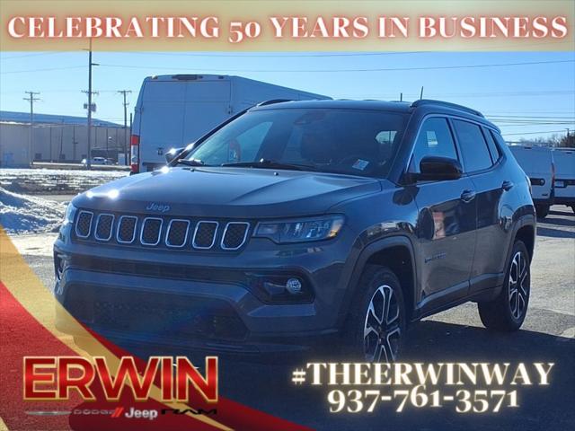 used 2023 Jeep Compass car, priced at $26,998