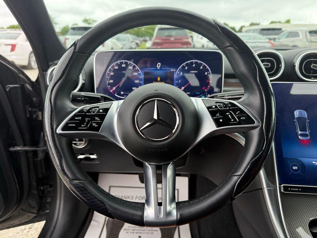used 2023 Mercedes-Benz C-Class car, priced at $41,500