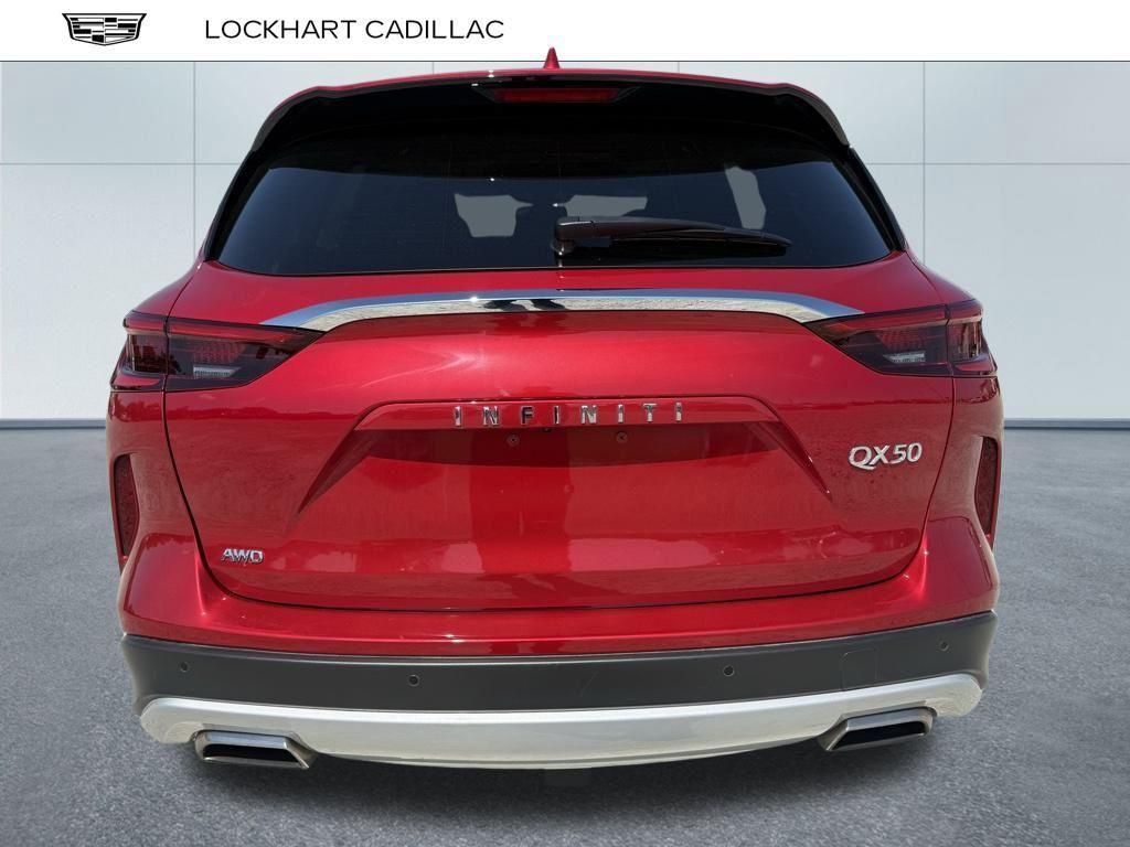 used 2022 INFINITI QX50 car, priced at $34,000