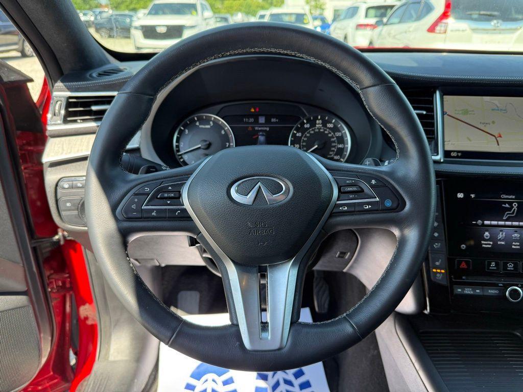 used 2022 INFINITI QX50 car, priced at $34,000