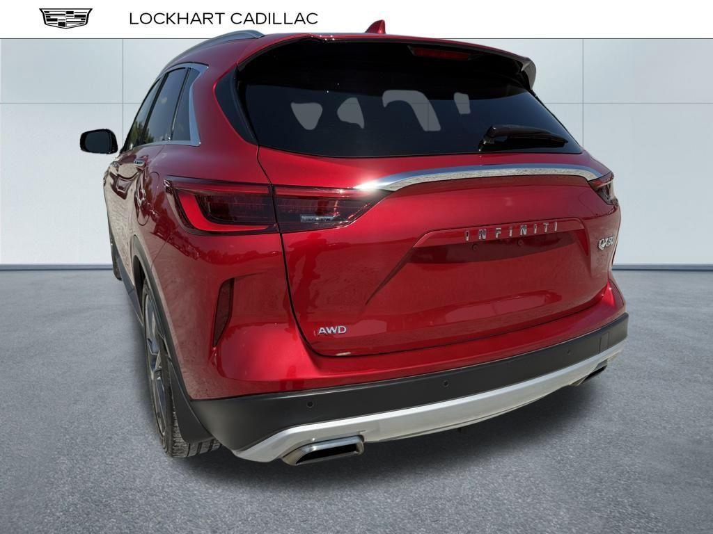 used 2022 INFINITI QX50 car, priced at $34,000