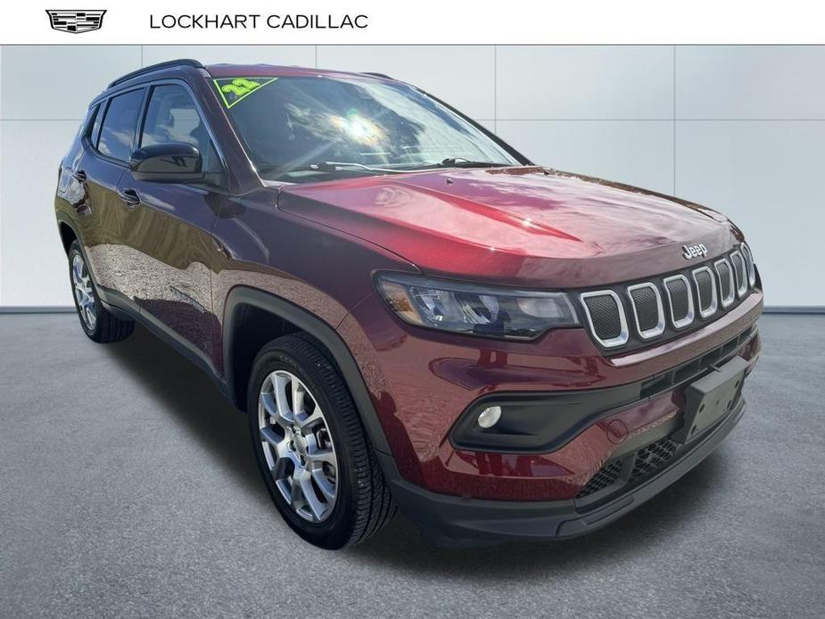 used 2022 Jeep Compass car, priced at $22,550