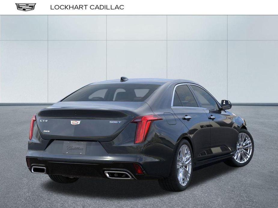 new 2025 Cadillac CT4 car, priced at $50,960