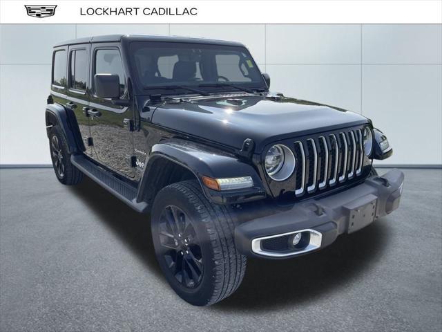 used 2021 Jeep Wrangler Unlimited 4xe car, priced at $36,200