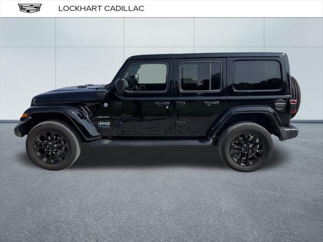 used 2021 Jeep Wrangler Unlimited 4xe car, priced at $36,200