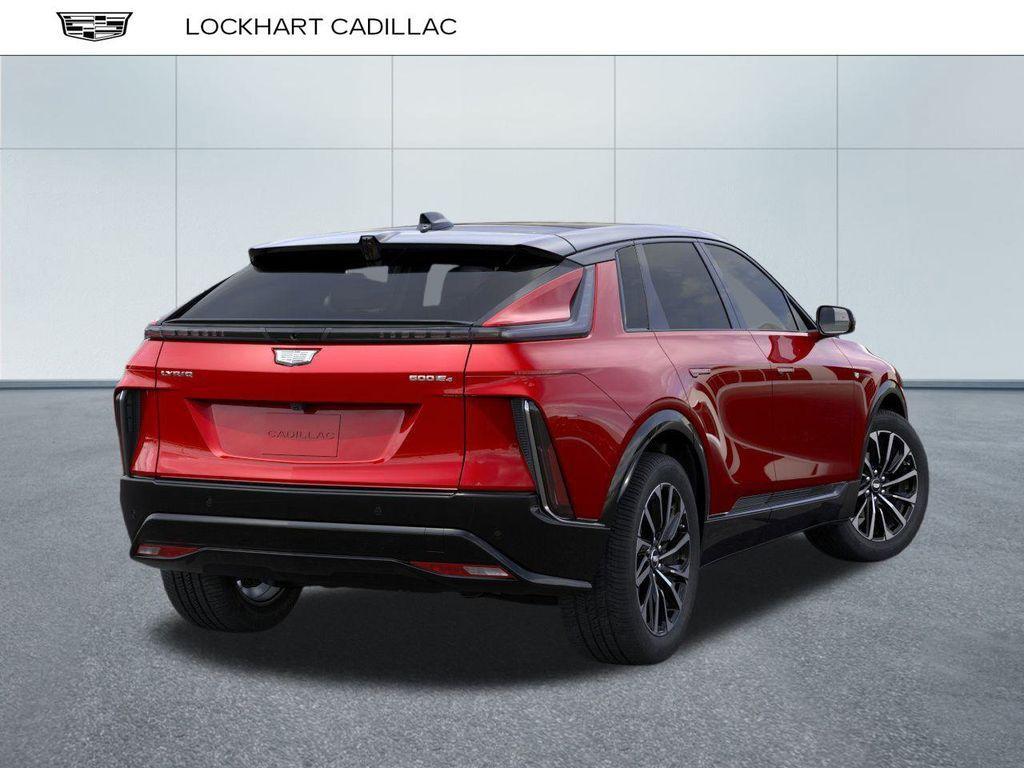 new 2025 Cadillac LYRIQ car, priced at $75,544