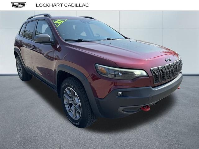 used 2021 Jeep Cherokee car, priced at $21,900