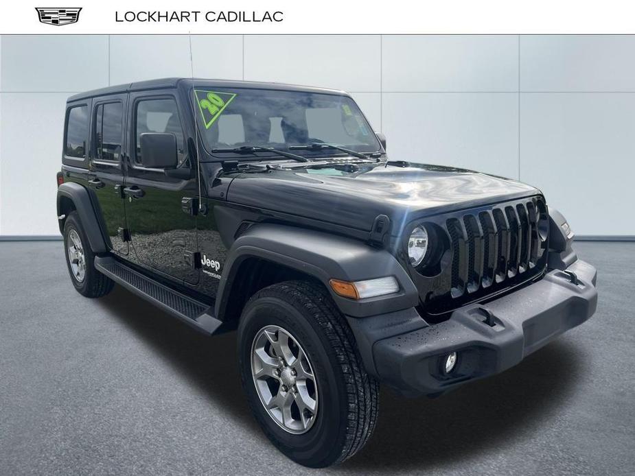 used 2020 Jeep Wrangler Unlimited car, priced at $30,550