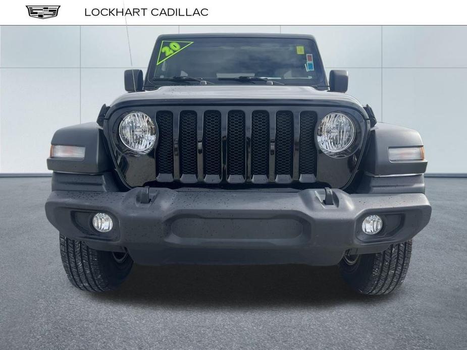 used 2020 Jeep Wrangler Unlimited car, priced at $30,550