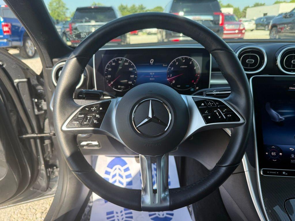 used 2024 Mercedes-Benz C-Class car, priced at $41,354