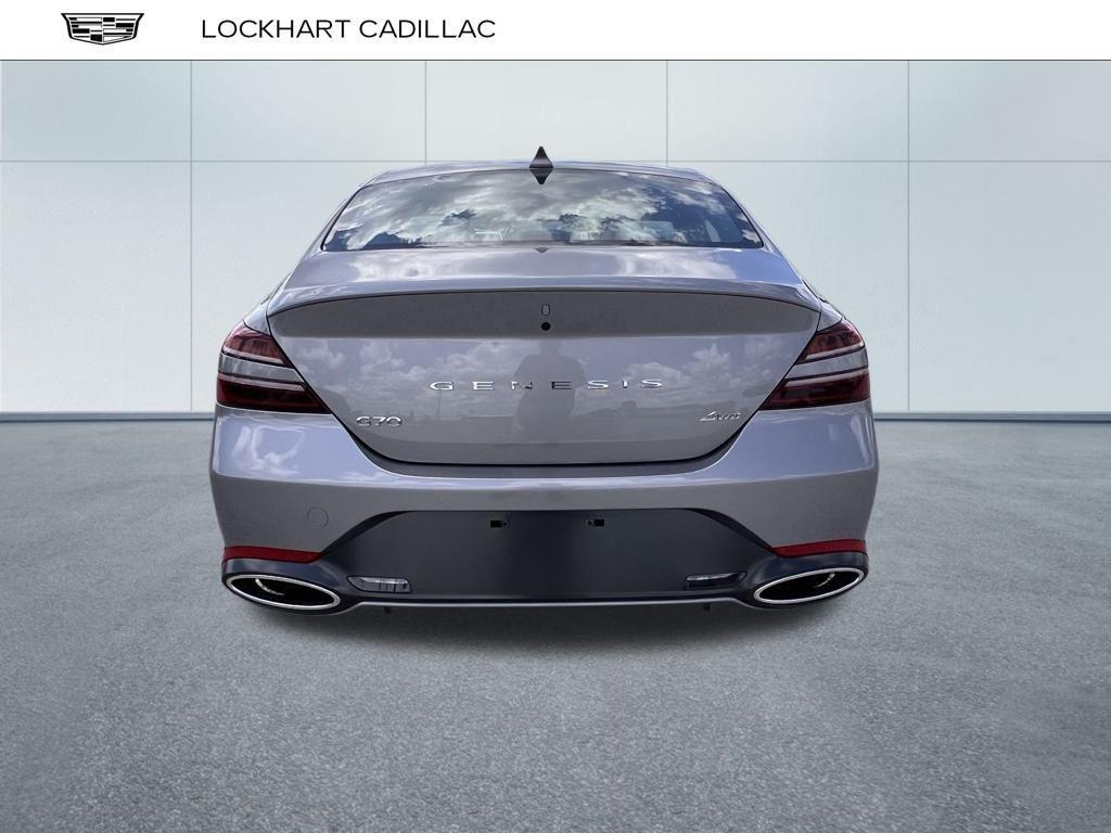 used 2024 Genesis G70 car, priced at $30,850