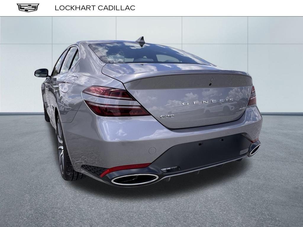 used 2024 Genesis G70 car, priced at $30,850