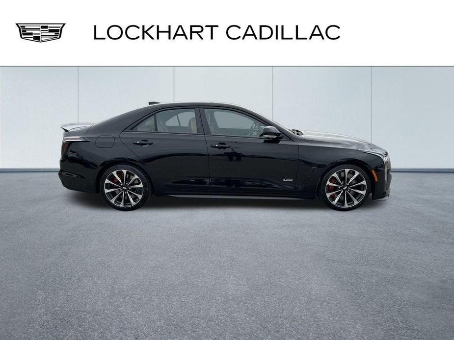 used 2023 Cadillac CT4-V car, priced at $57,500