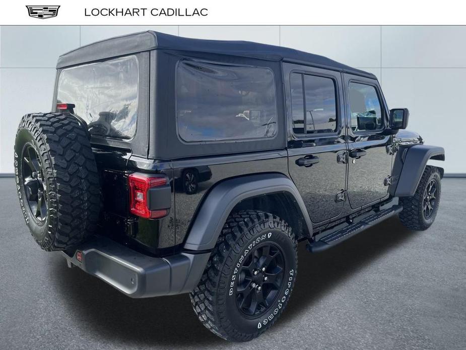 used 2021 Jeep Wrangler Unlimited car, priced at $34,500