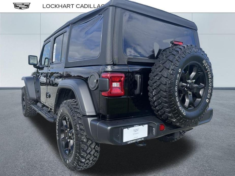 used 2021 Jeep Wrangler Unlimited car, priced at $34,500