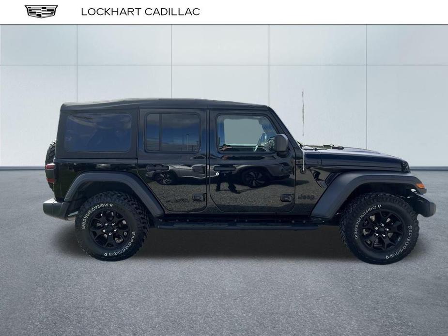 used 2021 Jeep Wrangler Unlimited car, priced at $34,500