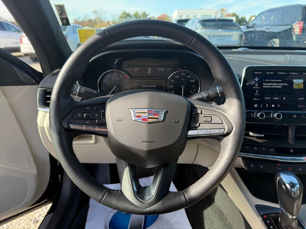 used 2022 Cadillac CT4 car, priced at $27,485
