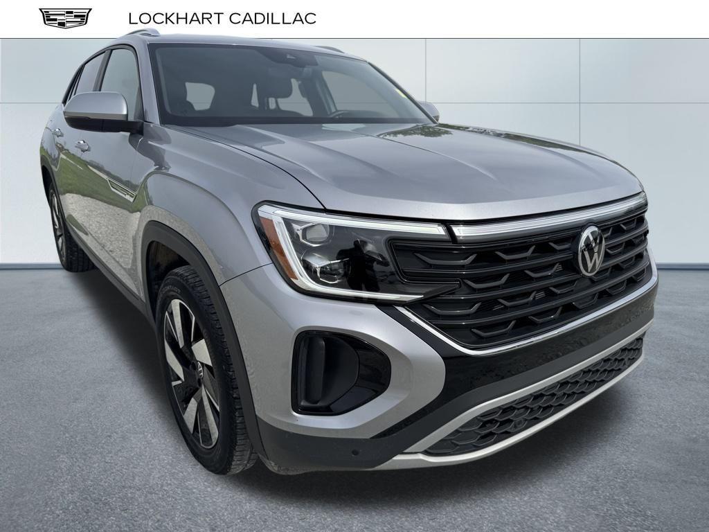 used 2024 Volkswagen Atlas Cross Sport car, priced at $33,800