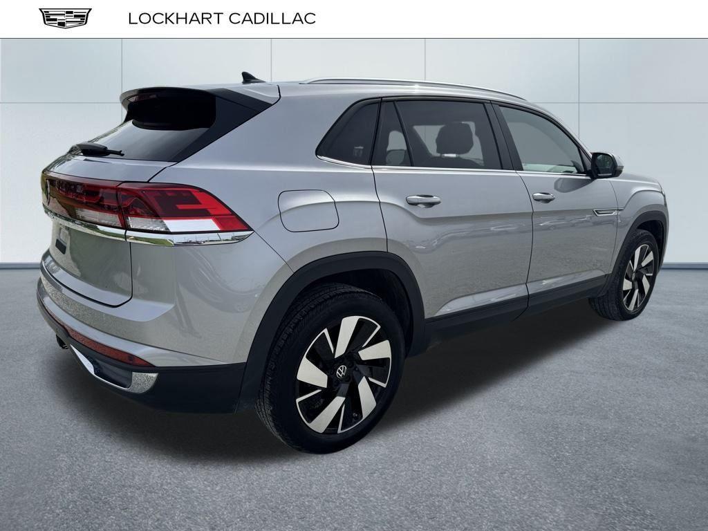 used 2024 Volkswagen Atlas Cross Sport car, priced at $33,800