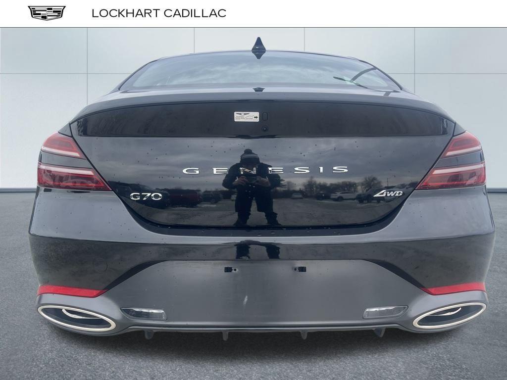 used 2024 Genesis G70 car, priced at $34,100