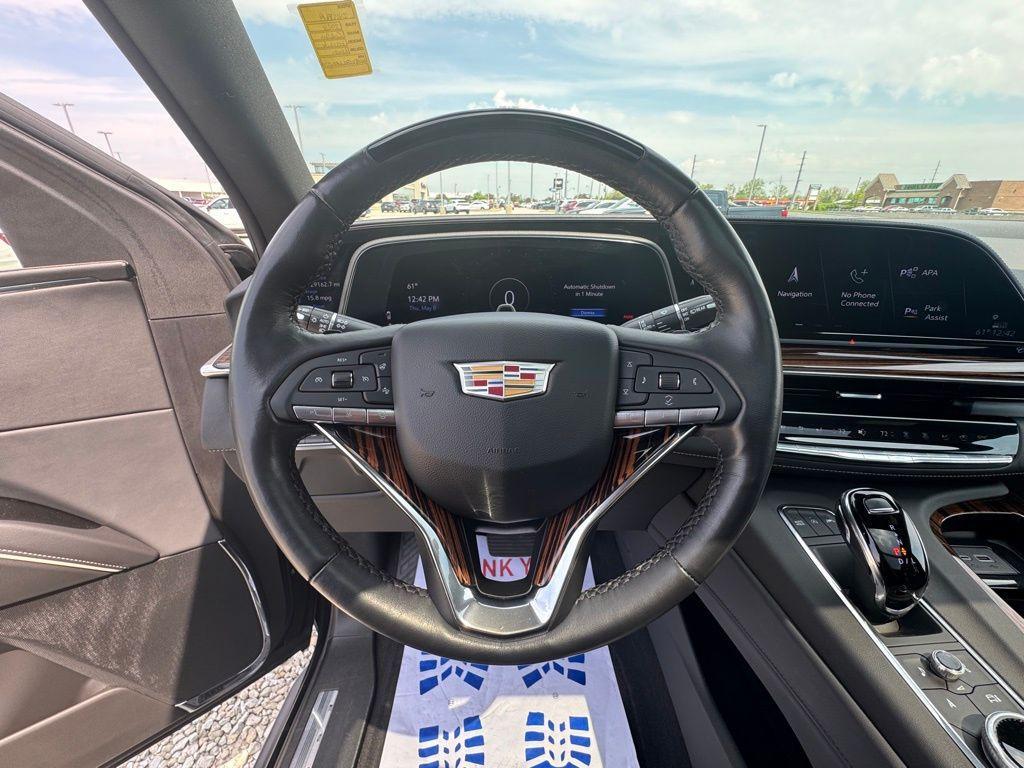 used 2024 Cadillac Escalade car, priced at $82,500