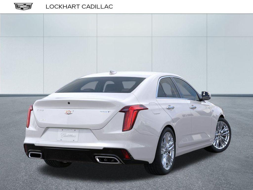 new 2025 Cadillac CT4 car, priced at $45,560