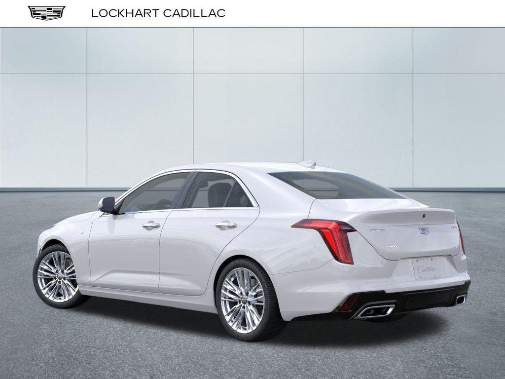 new 2025 Cadillac CT4 car, priced at $45,560