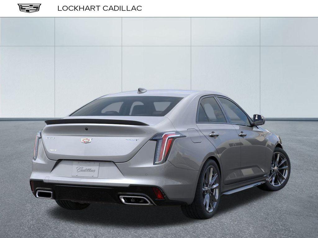 new 2025 Cadillac CT4 car, priced at $48,655