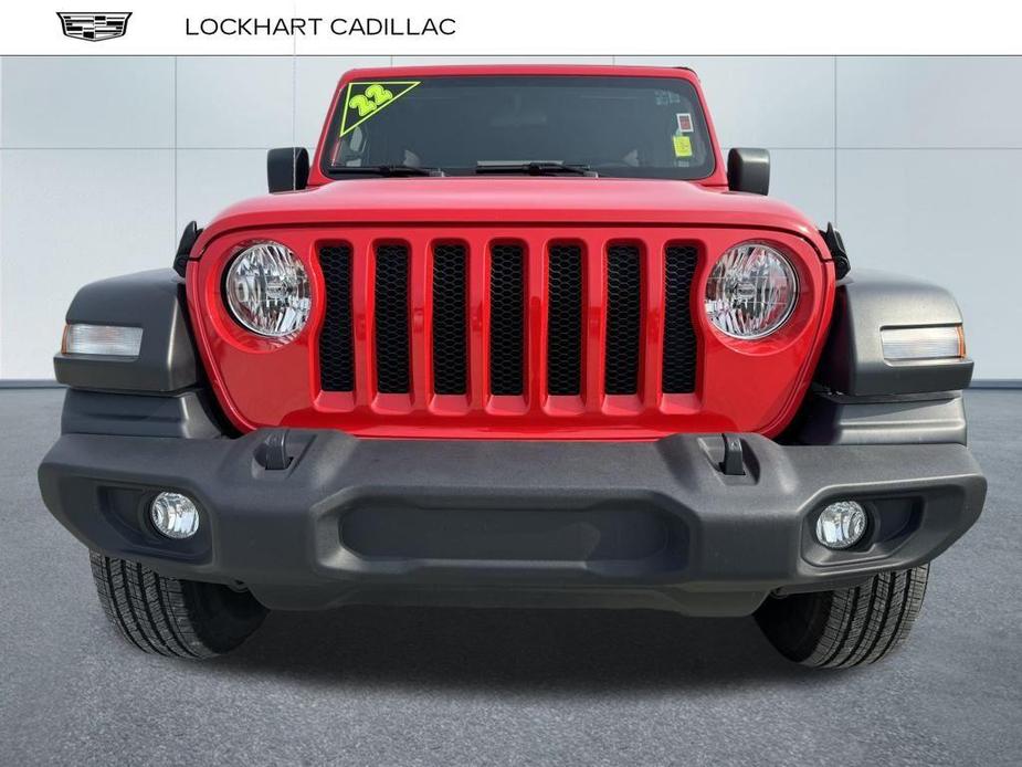 used 2022 Jeep Wrangler Unlimited car, priced at $33,200