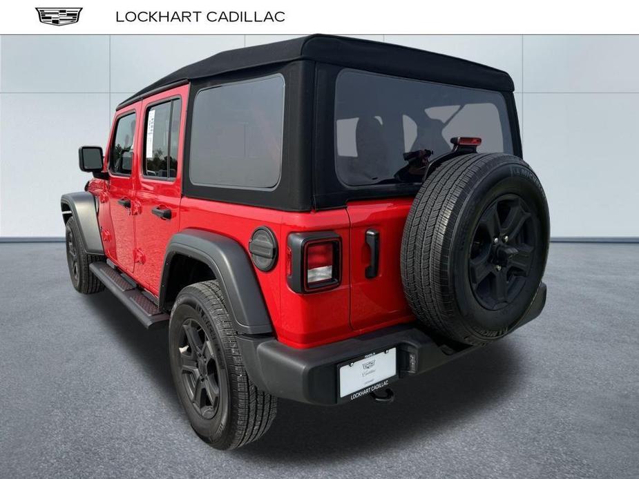 used 2022 Jeep Wrangler Unlimited car, priced at $33,200