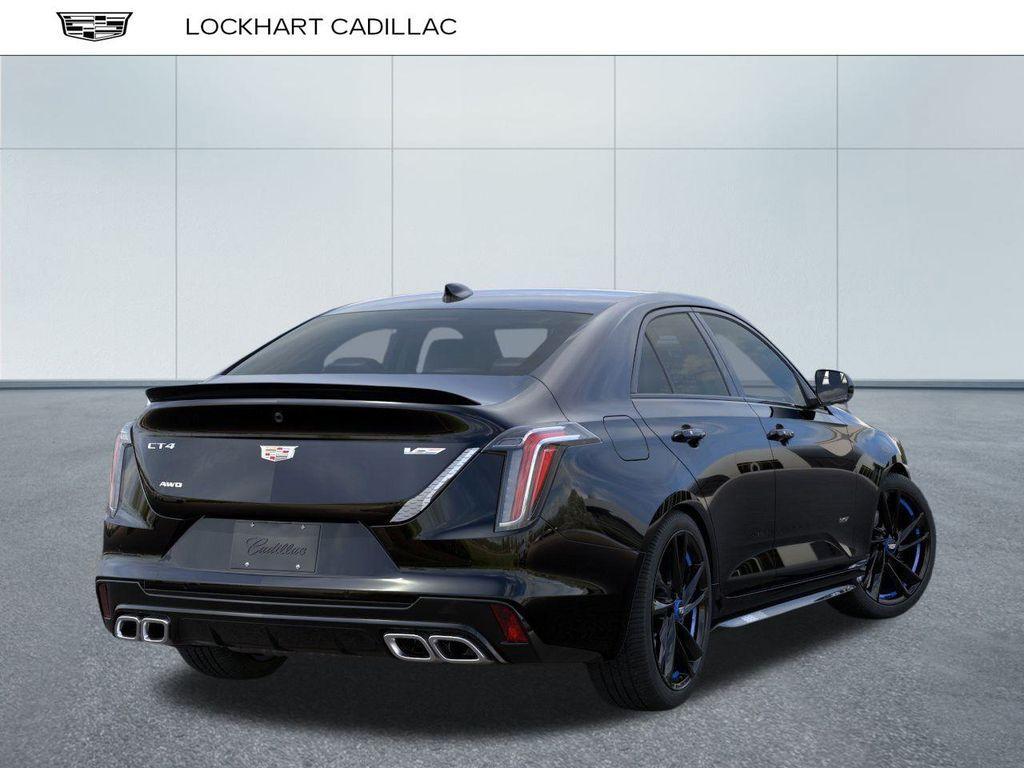 new 2026 Cadillac CT4-V car, priced at $57,914