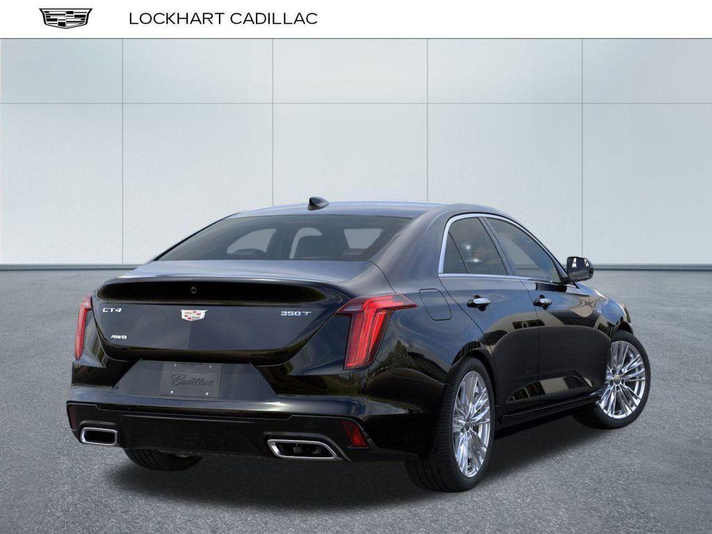 new 2025 Cadillac CT4 car, priced at $48,134