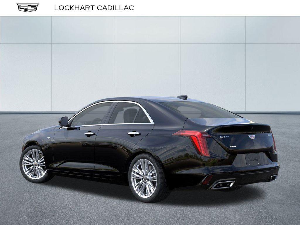 new 2025 Cadillac CT4 car, priced at $48,134