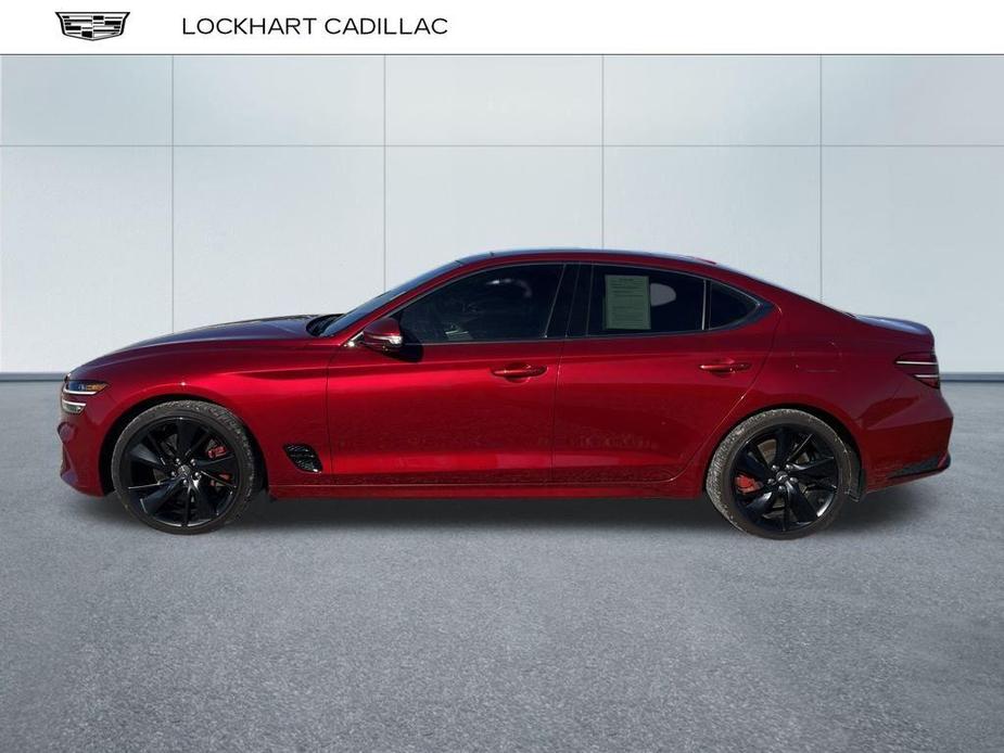 used 2023 Genesis G70 car, priced at $33,849