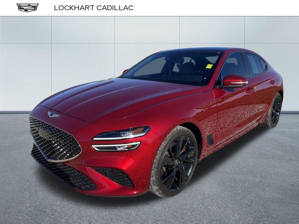 used 2023 Genesis G70 car, priced at $33,849