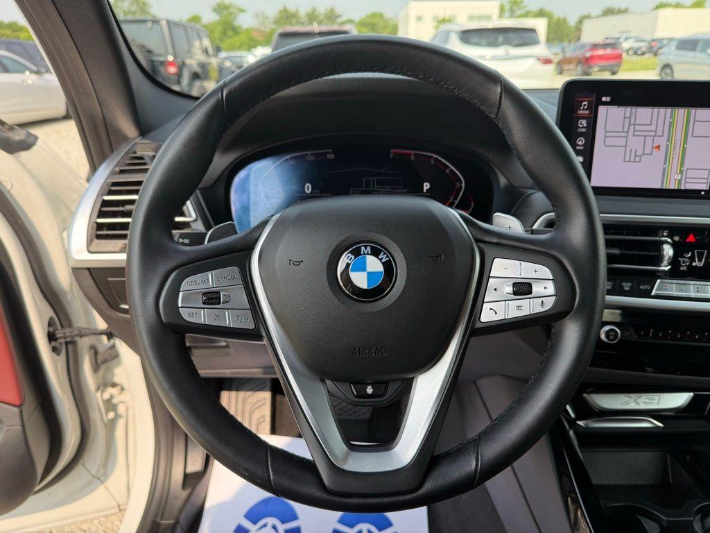 used 2022 BMW X3 car, priced at $32,595