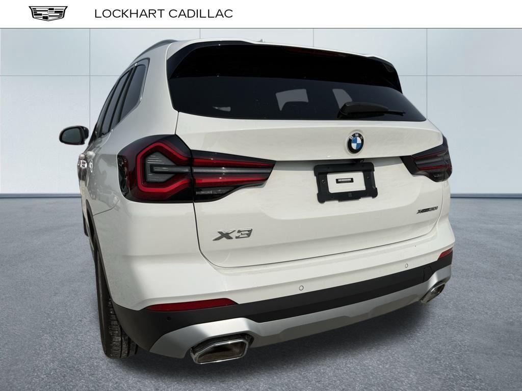 used 2022 BMW X3 car, priced at $32,595
